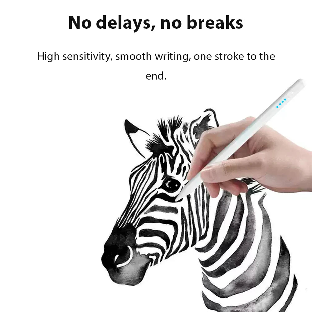 Stylet Universel avec Fixation Magnétique - Compatible iPad, iPhone, Android, Samsung, Huawei