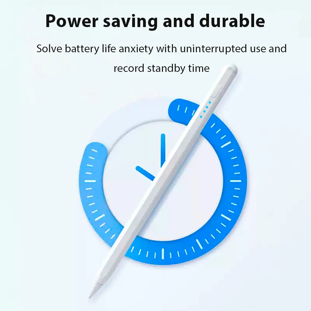 Stylet Universel avec Fixation Magnétique - Compatible iPad, iPhone, Android, Samsung, Huawei