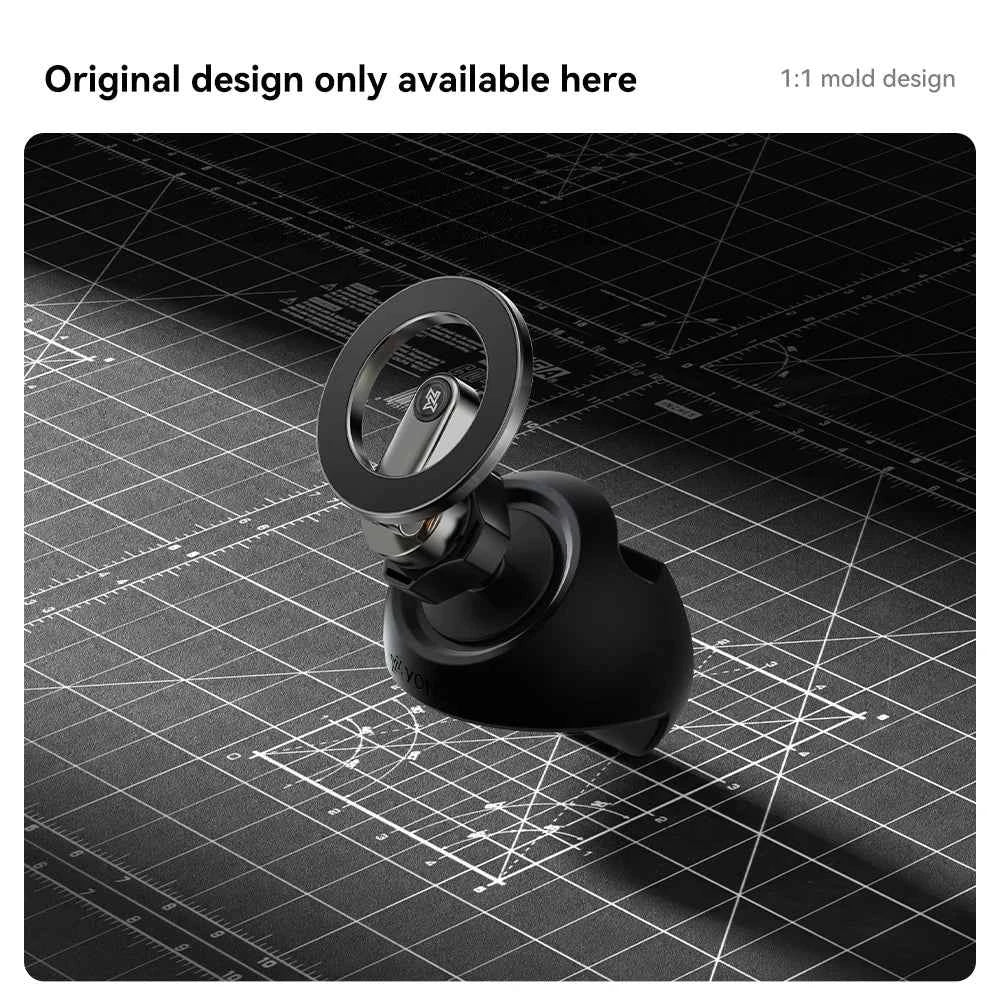 Support Téléphone Magnétique Voiture – Rotation 360° Compatible Tesla Model 3/Y