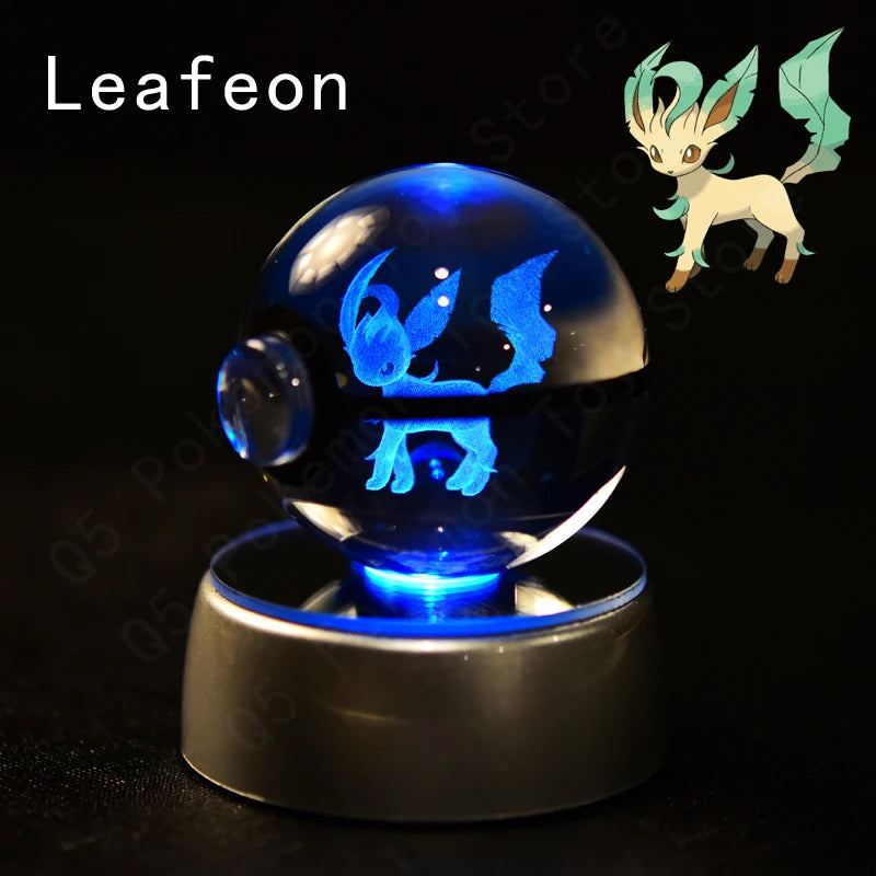Veilleuse Pokémon Crystal Ball 3D - Cadeau Collector Unique