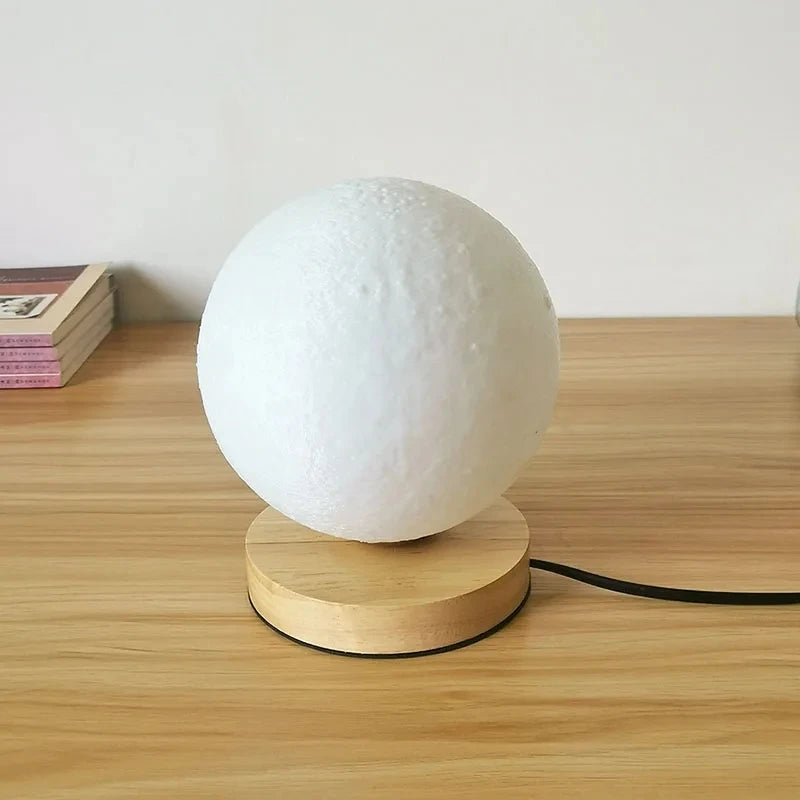 Lampe Lune 3D — Veilleuse Design Tactile