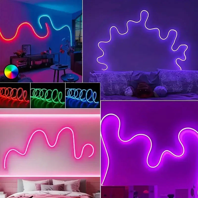Bande LED Neon RGB Intelligente (5-30m)