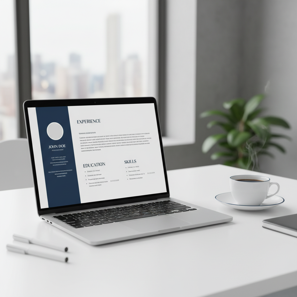 CV Professionnel mockup